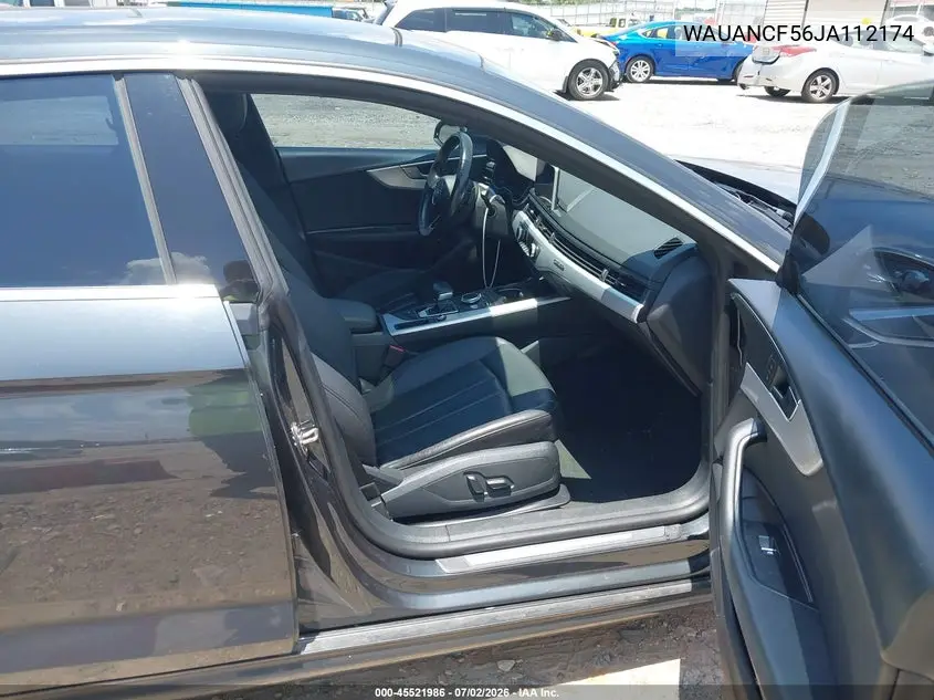 2018 Audi A5 2.0T Premium VIN: WAUANCF56JA112174 Lot: 45521986
