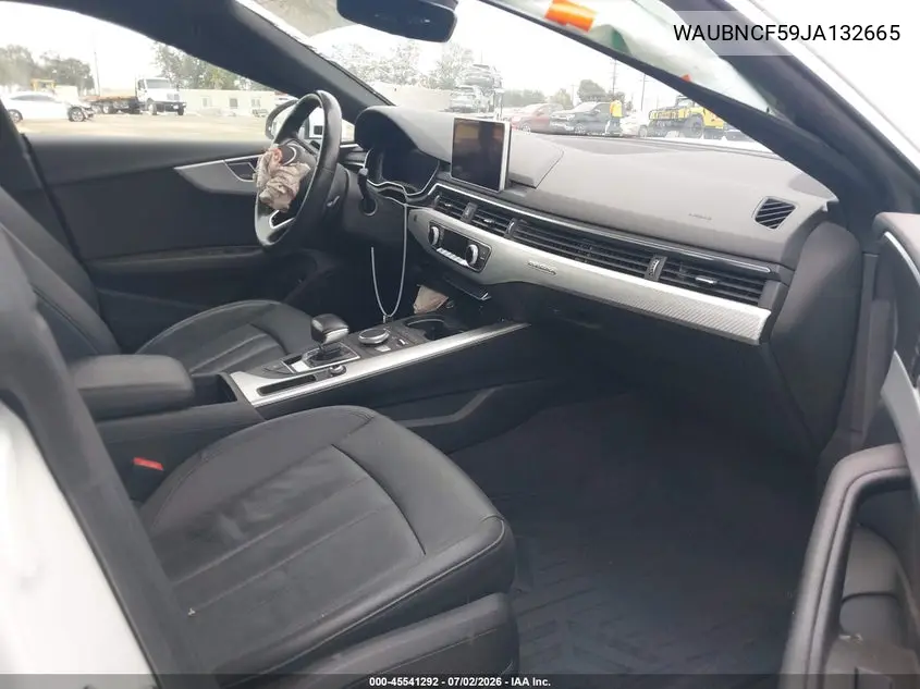 2018 Audi A5 2.0T Premium VIN: WAUBNCF59JA132665 Lot: 45541292