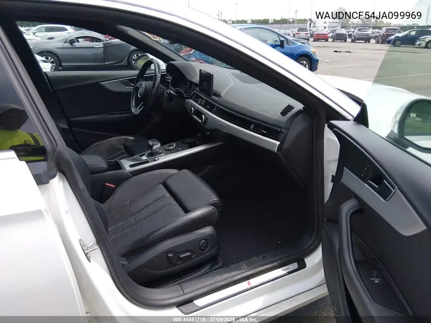 2018 Audi A5 2.0T Premium VIN: WAUDNCF54JA099969 Lot: 45551719