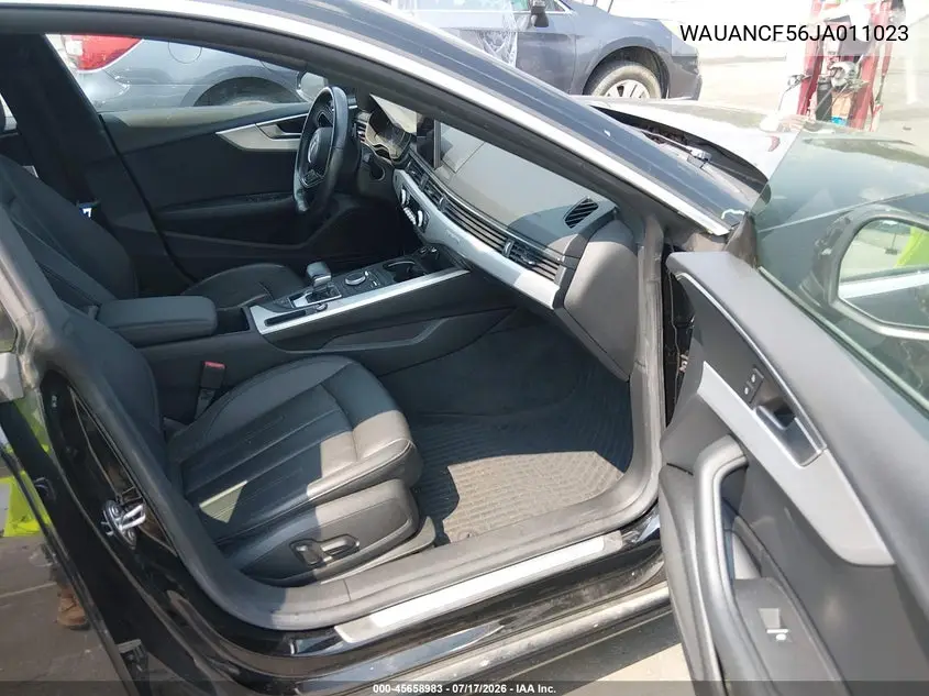 2018 Audi A5 2.0T Premium VIN: WAUANCF56JA011023 Lot: 45658983