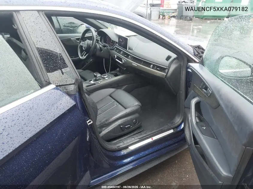 2019 Audi A5 45 Premium VIN: WAUENCF5XKA079182 Lot: 45484197