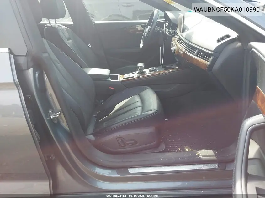 2019 Audi A5 45 Premium VIN: WAUBNCF50KA010990 Lot: 45623164