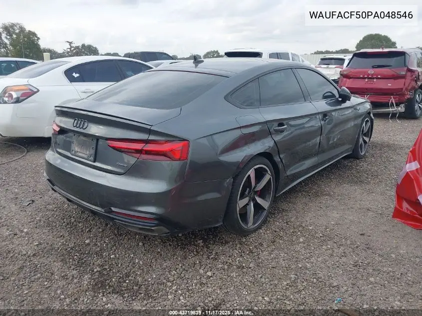 WAUFACF50PA048546 2023 Audi A5 Sportback Premium Plus 45 Tfsi S Line Quattro S Tronic