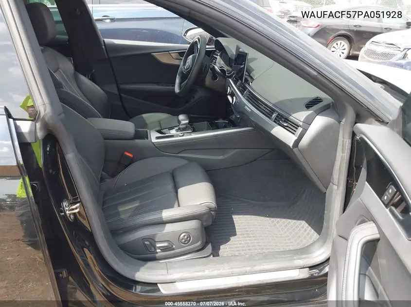 2023 Audi A5 Sportback Premium Plus 45 Tfsi S Line Quattro S Tronic VIN: WAUFACF57PA051928 Lot: 45558270
