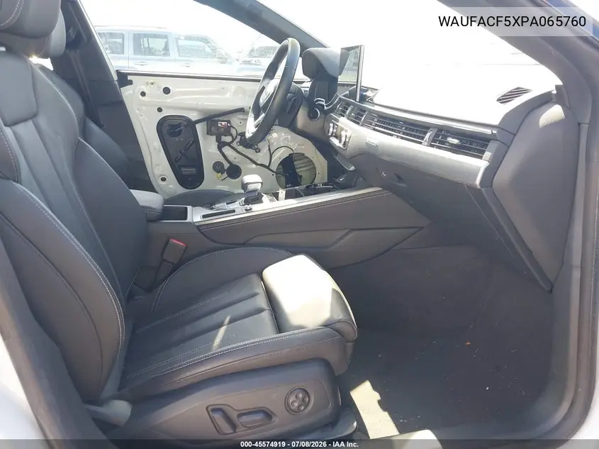 2023 Audi A5 Sportback Premium Plus 45 Tfsi S Line Quattro S Tronic VIN: WAUFACF5XPA065760 Lot: 45574919