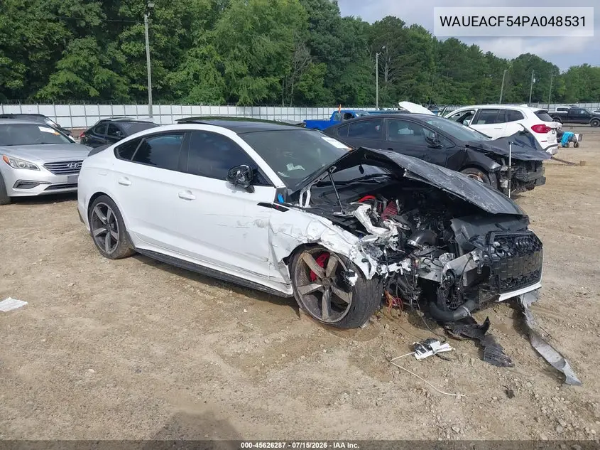 2023 Audi A5 Sportback Prestige 45 Tfsi S Line Quattro S Tronic VIN: WAUEACF54PA048531 Lot: 45626287