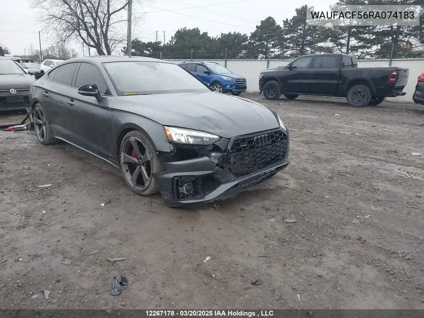 2024 Audi A5 45 Progressiv VIN: WAUFACF56RA074183 Lot: 12267178