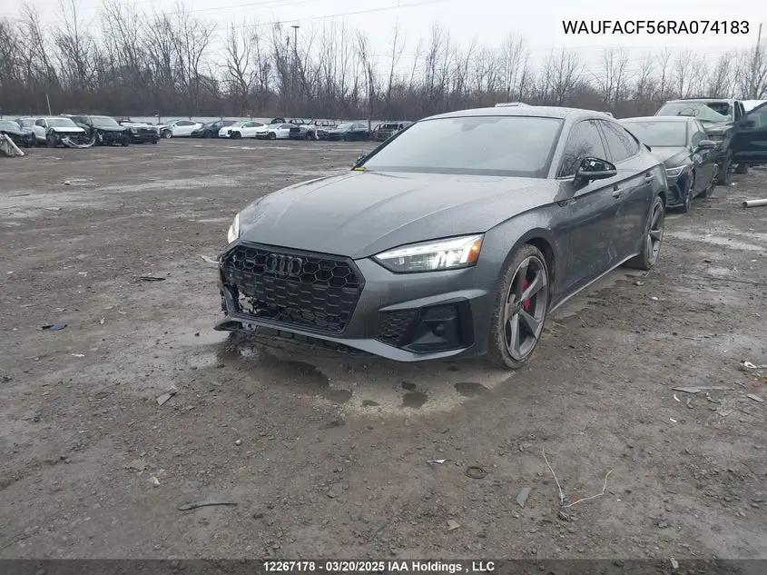2024 Audi A5 45 Progressiv VIN: WAUFACF56RA074183 Lot: 12267178