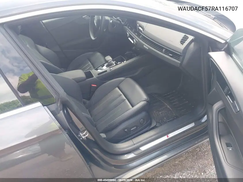 2024 Audi A5 Sportback Premium 45 Tfsi S Line Quattro S Tronic VIN: WAUDACF57RA116707 Lot: 45499994