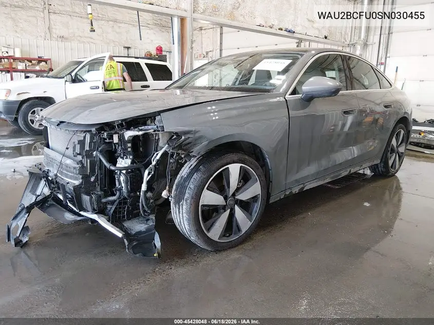 2025 Audi All-New A5 Premium Plus Tfsi Quattro S Tronic VIN: WAU2BCFU0SN030455 Lot: 45428048