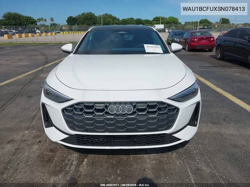 2025 Audi All-New A5 Premium Tfsi Quattro S Tronic VIN: WAU1BCFUXSN078413 Lot: 45507811
