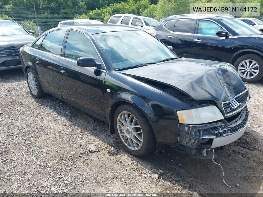 2001 Audi A6 2.7T VIN: WAUED64B91N144172 Lot: 45500634