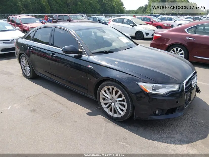 2012 Audi A6 3.0T Premium Plus VIN: WAUGGAFC8CN075776 Lot: 45520018