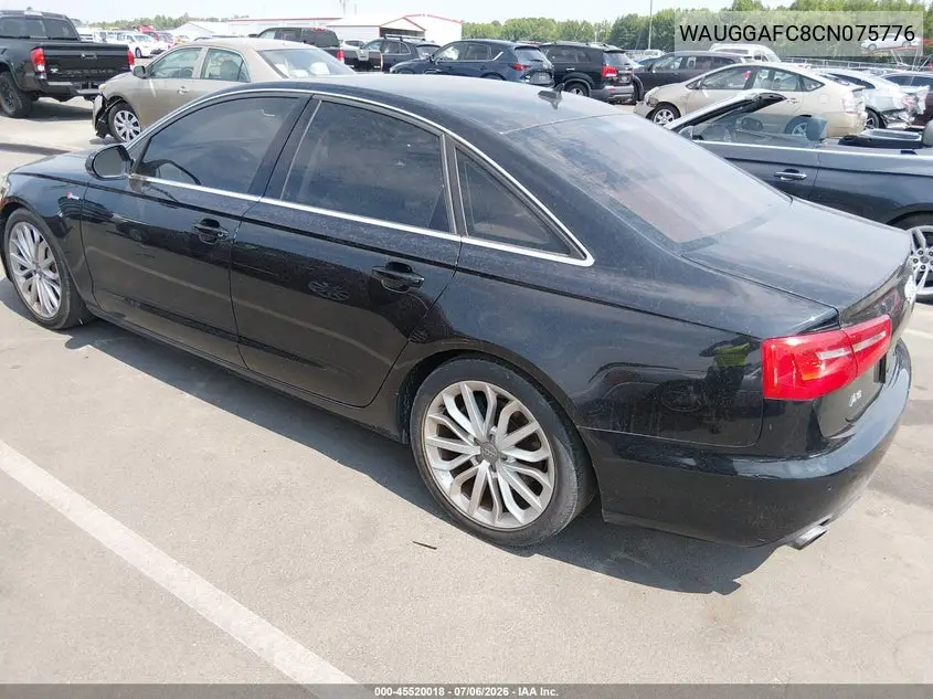 2012 Audi A6 3.0T Premium Plus VIN: WAUGGAFC8CN075776 Lot: 45520018