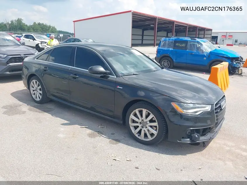 2012 Audi A6 3.0T Prestige VIN: WAUJGAFC2CN176365 Lot: 45591749