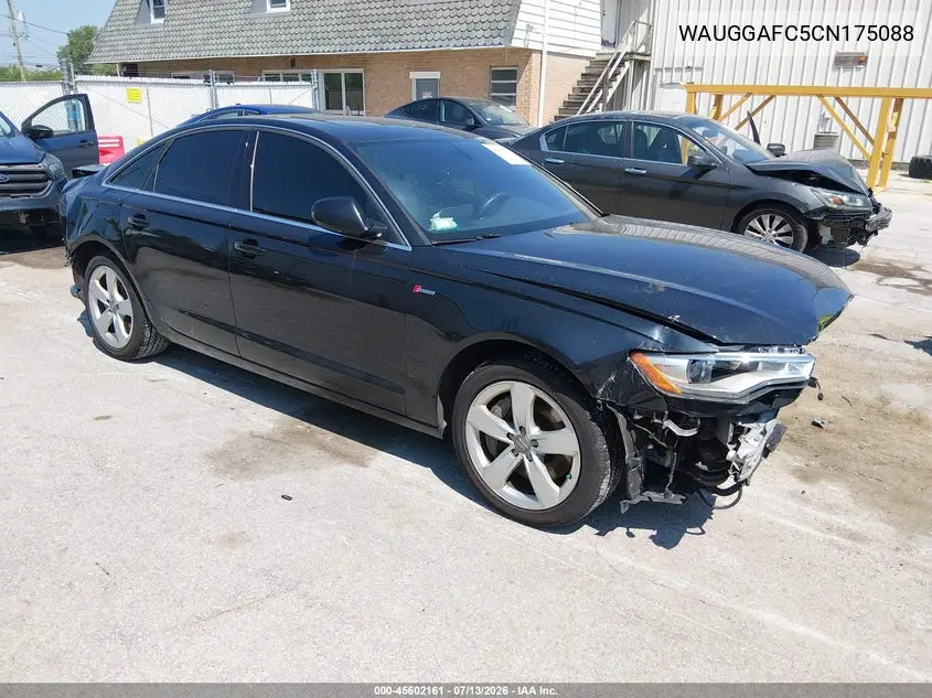 2012 Audi A6 3.0 Premium VIN: WAUGGAFC5CN175088 Lot: 45602161