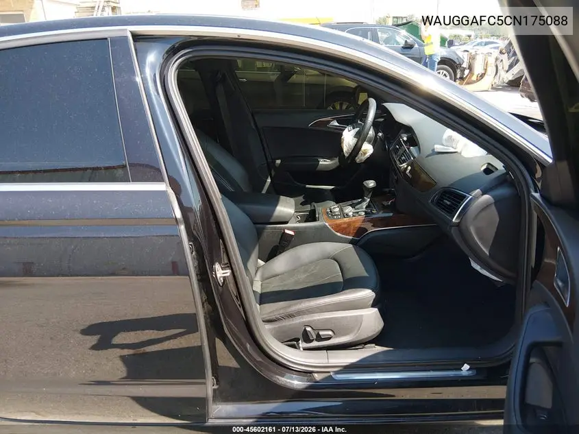 2012 Audi A6 3.0 Premium VIN: WAUGGAFC5CN175088 Lot: 45602161