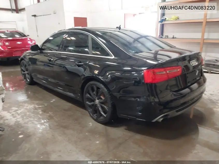 WAUHGAFC4DN083220 2013 Audi A6 3.0T Premium
