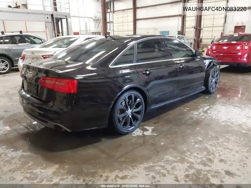 WAUHGAFC4DN083220 2013 Audi A6 3.0T Premium