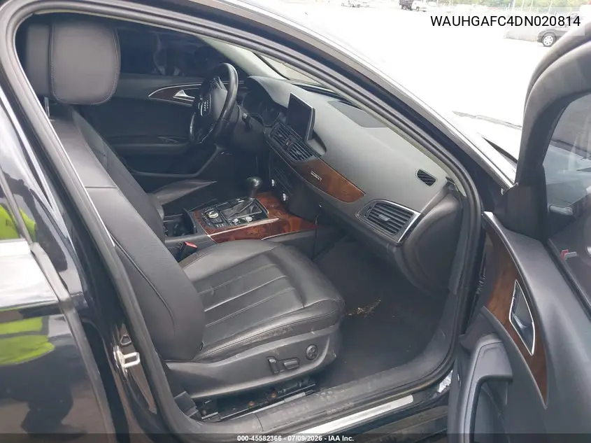 2013 Audi A6 3.0T Premium VIN: WAUHGAFC4DN020814 Lot: 45582366
