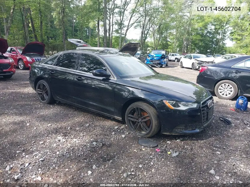 2013 Audi A6 2.0T Premium VIN: WAUFFAFC5DN015521 Lot: 45602704