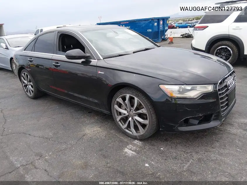 2013 Audi A6 3.0T Premium VIN: WAUGGAFC4DN127793 Lot: 45672386