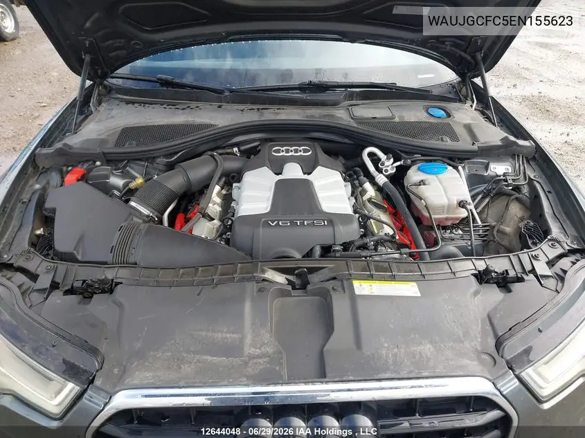 2014 Audi A6 3.0 Technik VIN: WAUJGCFC5EN155623 Lot: 12644048