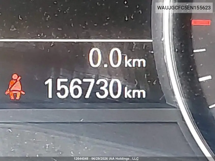 2014 Audi A6 3.0 Technik VIN: WAUJGCFC5EN155623 Lot: 12644048