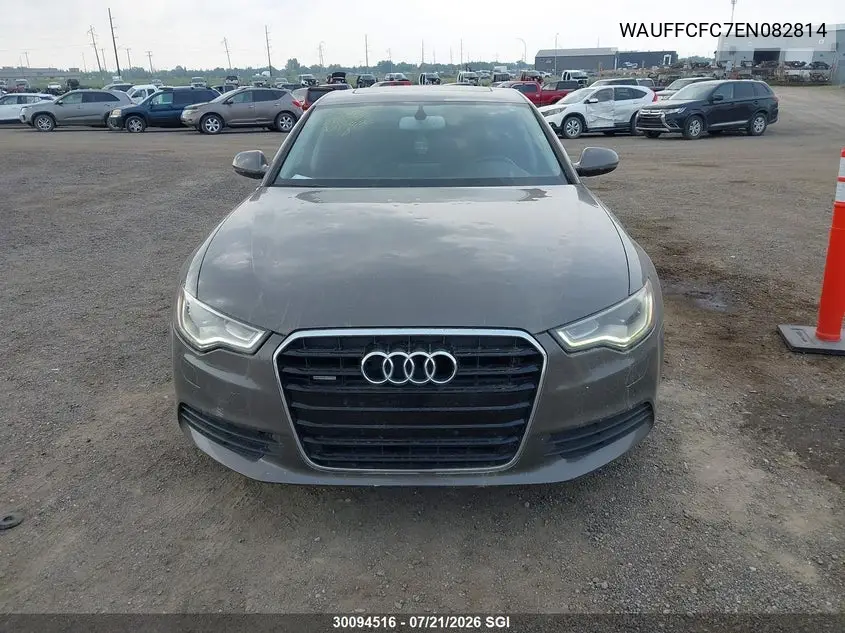 2014 Audi A6 Premium VIN: WAUFFCFC7EN082814 Lot: 30094516