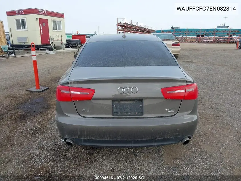 2014 Audi A6 Premium VIN: WAUFFCFC7EN082814 Lot: 30094516