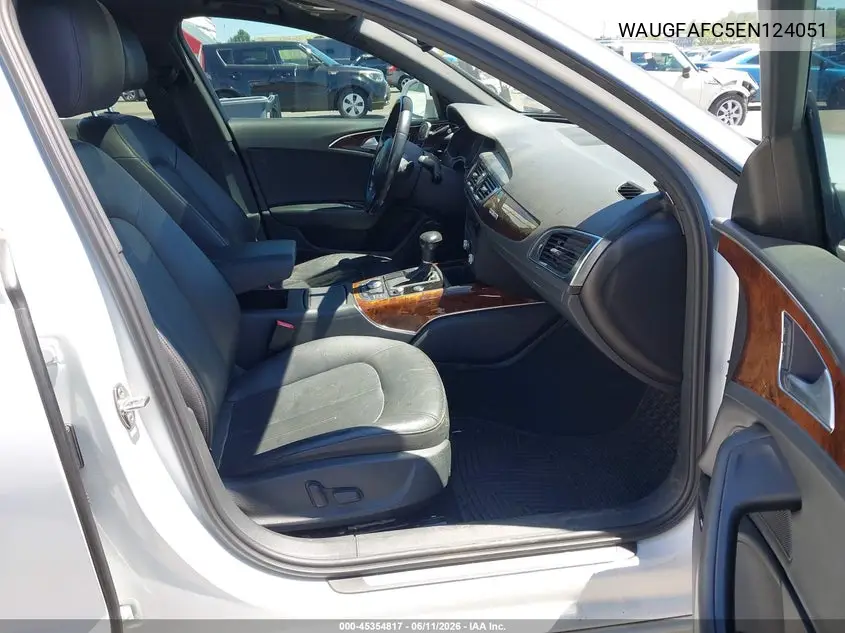 2014 Audi A6 2.0T Premium VIN: WAUGFAFC5EN124051 Lot: 45354817