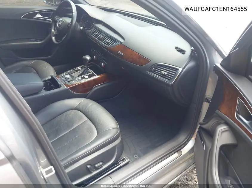 2014 Audi A6 3.0T Premium Plus VIN: WAUFGAFC1EN164555 Lot: 45482499