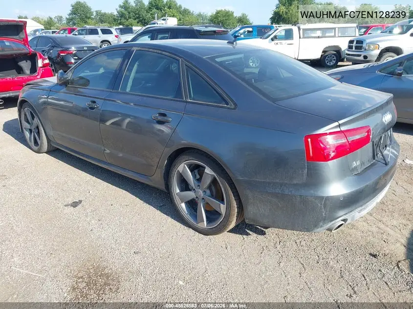 2014 Audi A6 3.0 Tdi Premium Plus VIN: WAUHMAFC7EN128239 Lot: 45526583