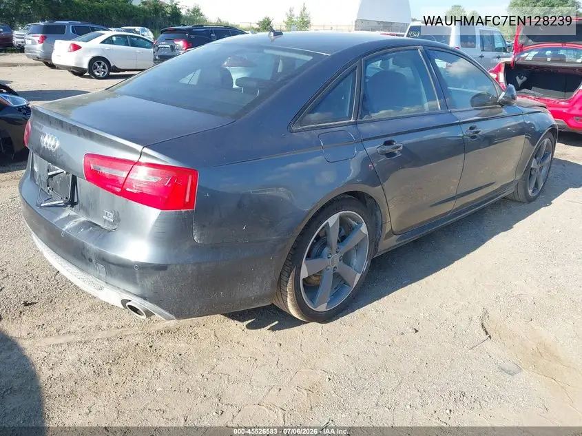 2014 Audi A6 3.0 Tdi Premium Plus VIN: WAUHMAFC7EN128239 Lot: 45526583