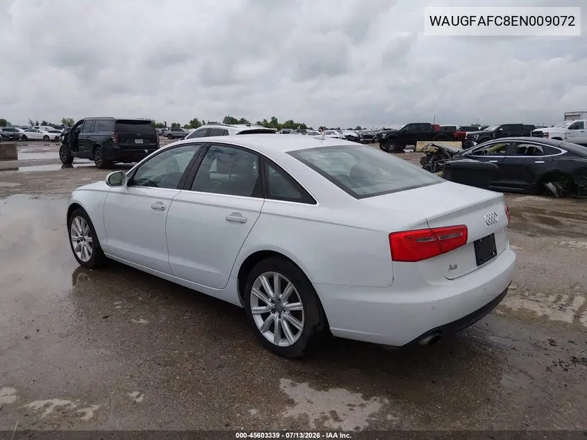 2014 Audi A6 2.0T Premium VIN: WAUGFAFC8EN009072 Lot: 45603339