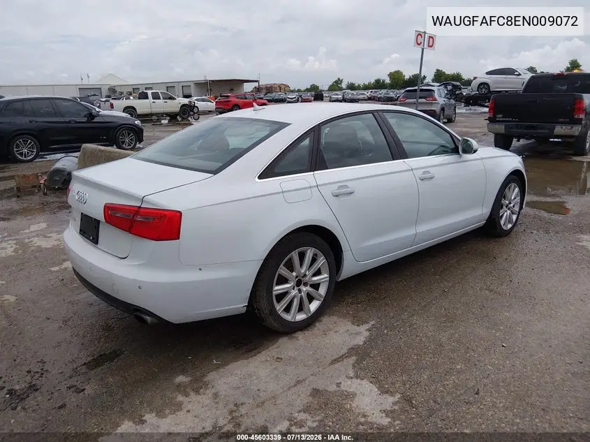 2014 Audi A6 2.0T Premium VIN: WAUGFAFC8EN009072 Lot: 45603339
