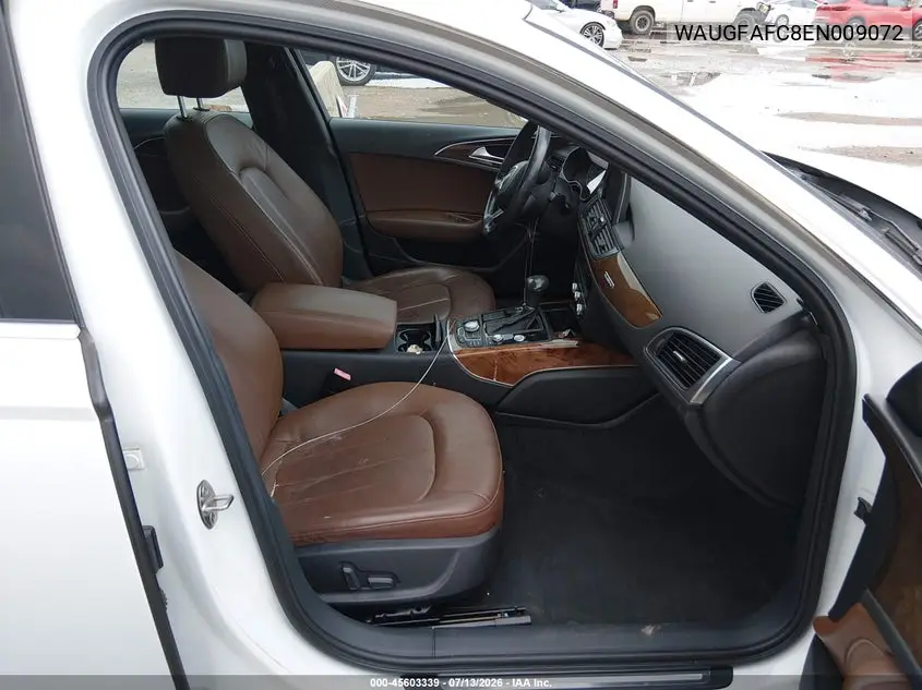 2014 Audi A6 2.0T Premium VIN: WAUGFAFC8EN009072 Lot: 45603339