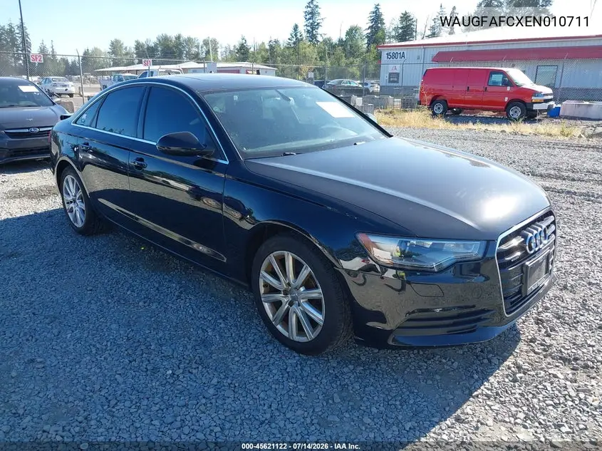 2014 Audi A6 2.0T Premium VIN: WAUGFAFCXEN010711 Lot: 45621122