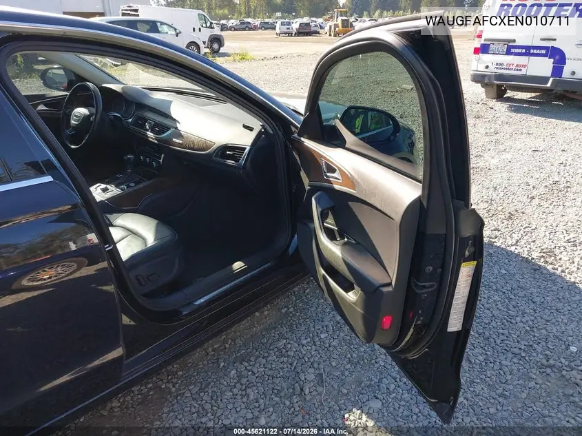 2014 Audi A6 2.0T Premium VIN: WAUGFAFCXEN010711 Lot: 45621122