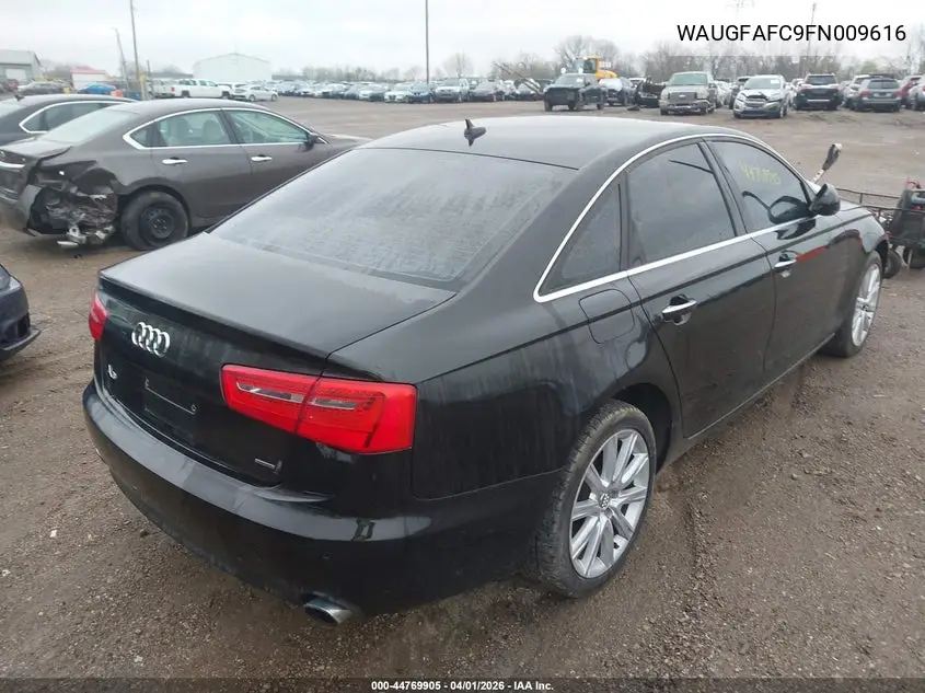 WAUGFAFC9FN009616 2015 Audi A6 2.0T Premium