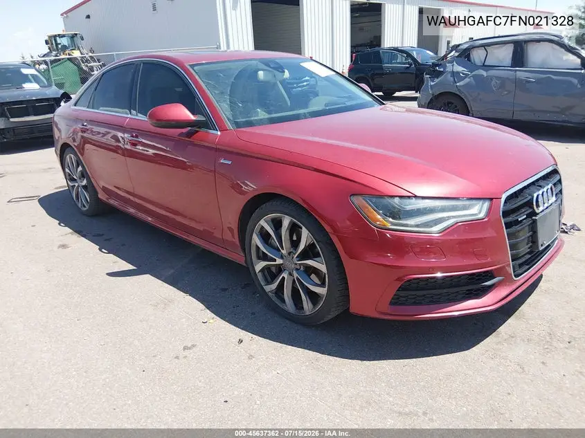 2015 Audi A6 3.0T Premium Plus VIN: WAUHGAFC7FN021328 Lot: 45637362