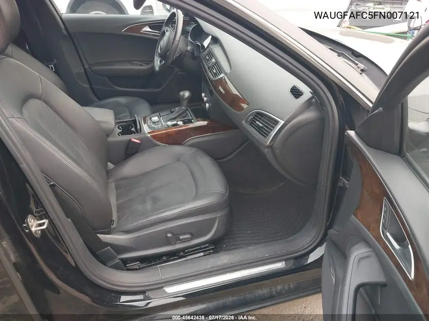 2015 Audi A6 2.0T Premium VIN: WAUGFAFC5FN007121 Lot: 45642438
