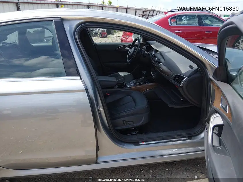 2015 Audi A6 3.0 Tdi Premium Plus VIN: WAUFMAFC6FN015830 Lot: 45644296