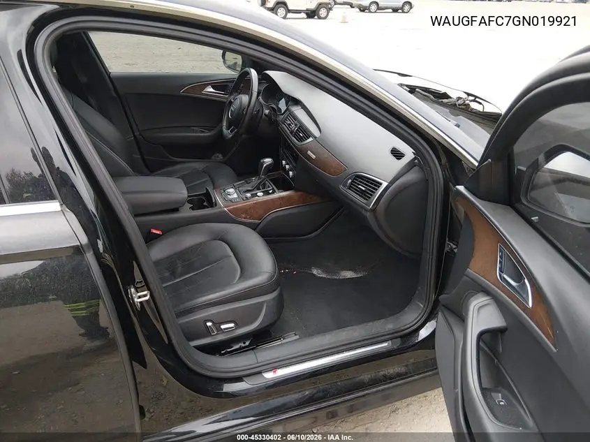 2016 Audi A6 2.0T Premium Plus VIN: WAUGFAFC7GN019921 Lot: 45330402