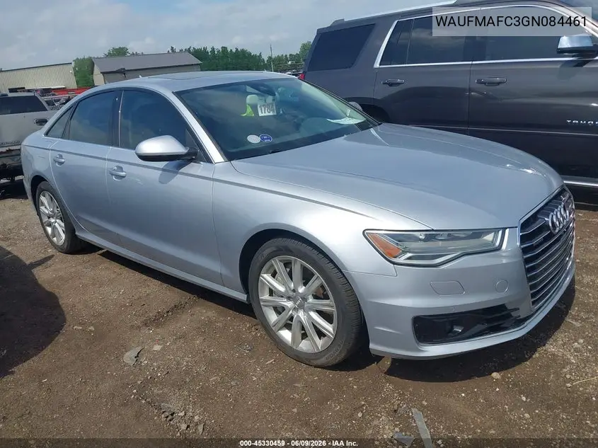 2016 Audi A6 3.0 Tdi Premium Plus VIN: WAUFMAFC3GN084461 Lot: 45330459