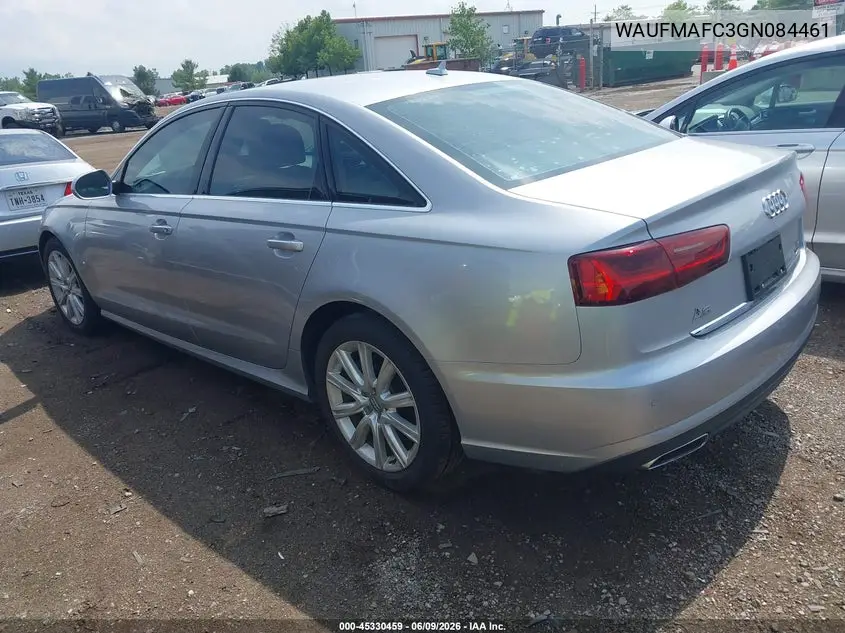 2016 Audi A6 3.0 Tdi Premium Plus VIN: WAUFMAFC3GN084461 Lot: 45330459