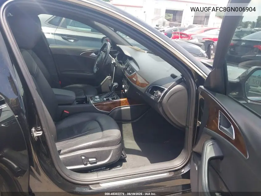 2016 Audi A6 2.0T Premium Plus VIN: WAUGFAFC8GN006904 Lot: 45382276