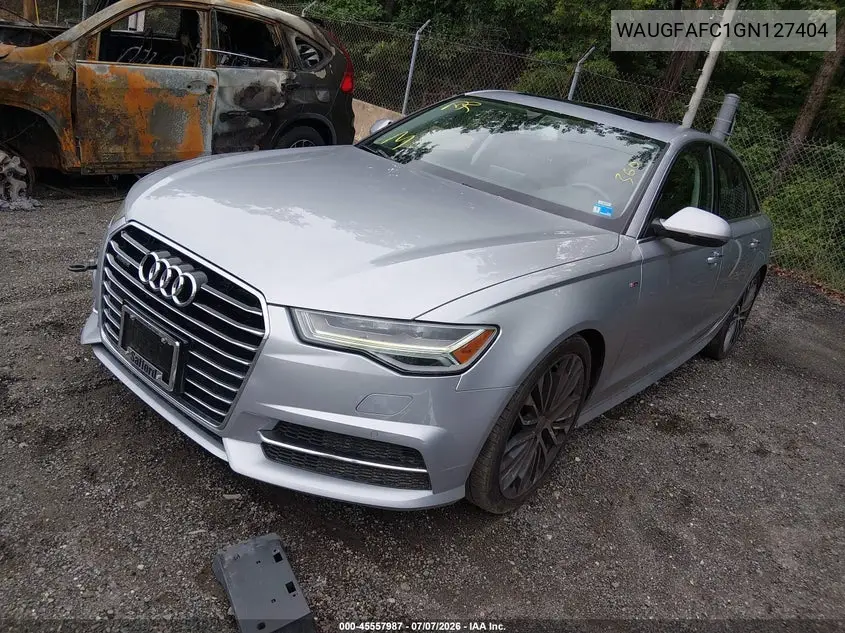 2016 Audi A6 2.0T Premium Plus VIN: WAUGFAFC1GN127404 Lot: 45557987
