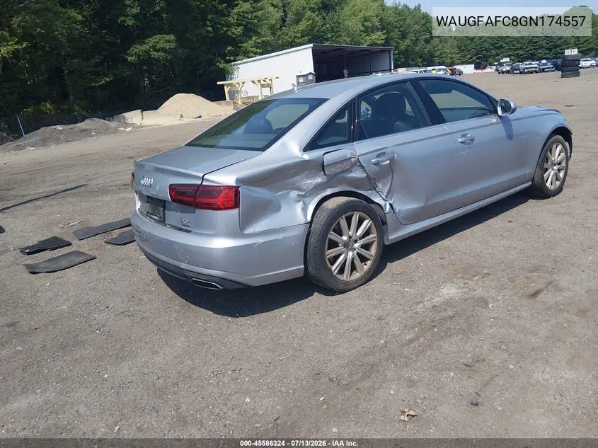 2016 Audi A6 2.0T Premium Plus VIN: WAUGFAFC8GN174557 Lot: 45586324