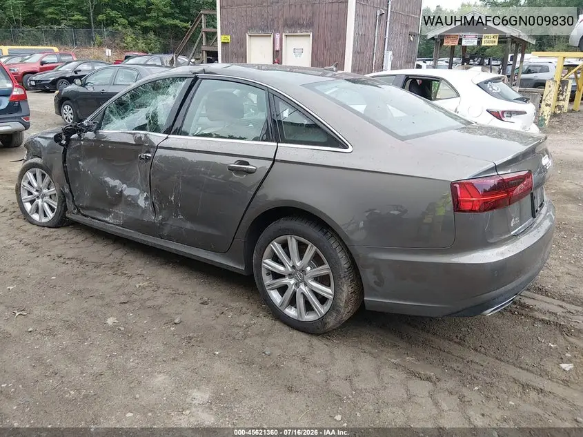 2016 Audi A6 3.0L Tdi Prestige VIN: WAUHMAFC6GN009830 Lot: 45621360